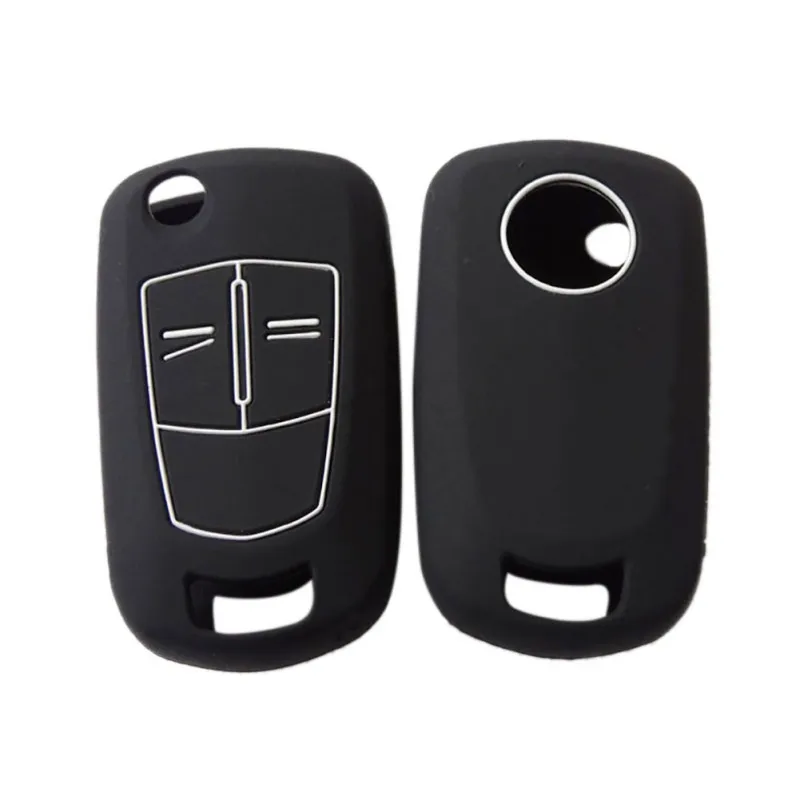 Remote 2/3 Buttons Silicone Flip Folding Car Key Shell Cover Case For Vauxhall Opel Corsa Astra Vectra Signum | Автомобили и