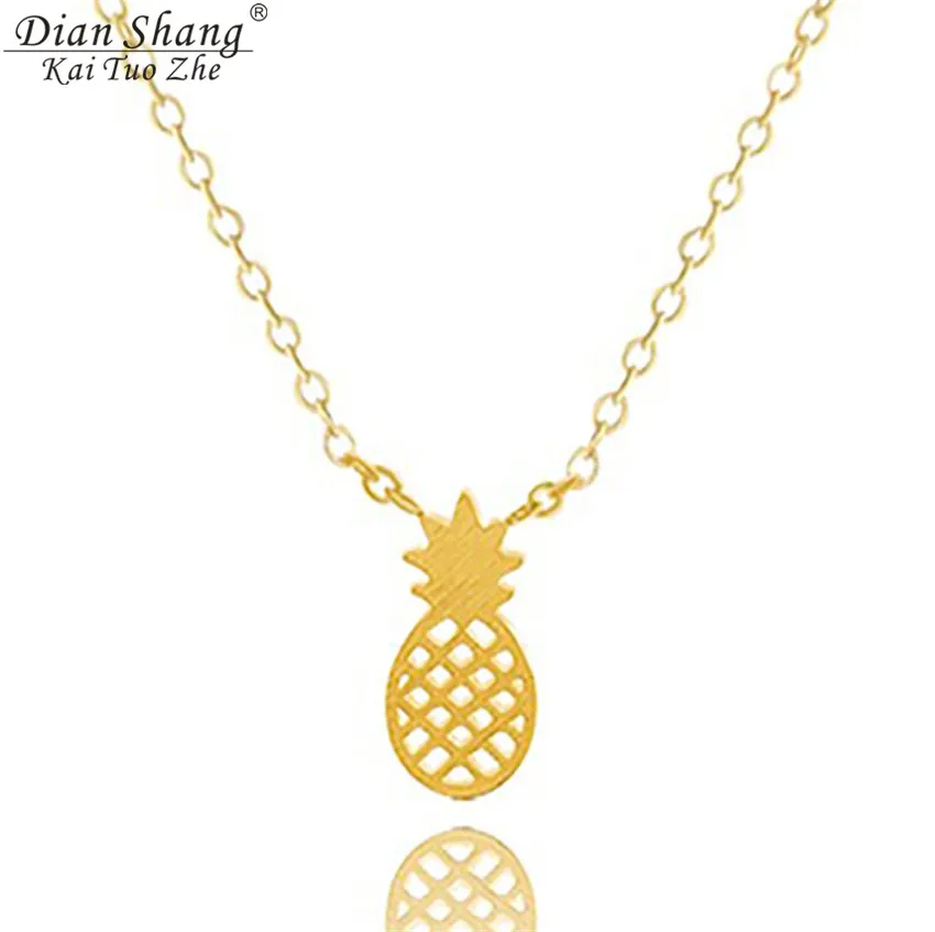 Ананас Ожерелья для мужчин кулон Для женщин Гавайи Boho ювелирные изделия дружба