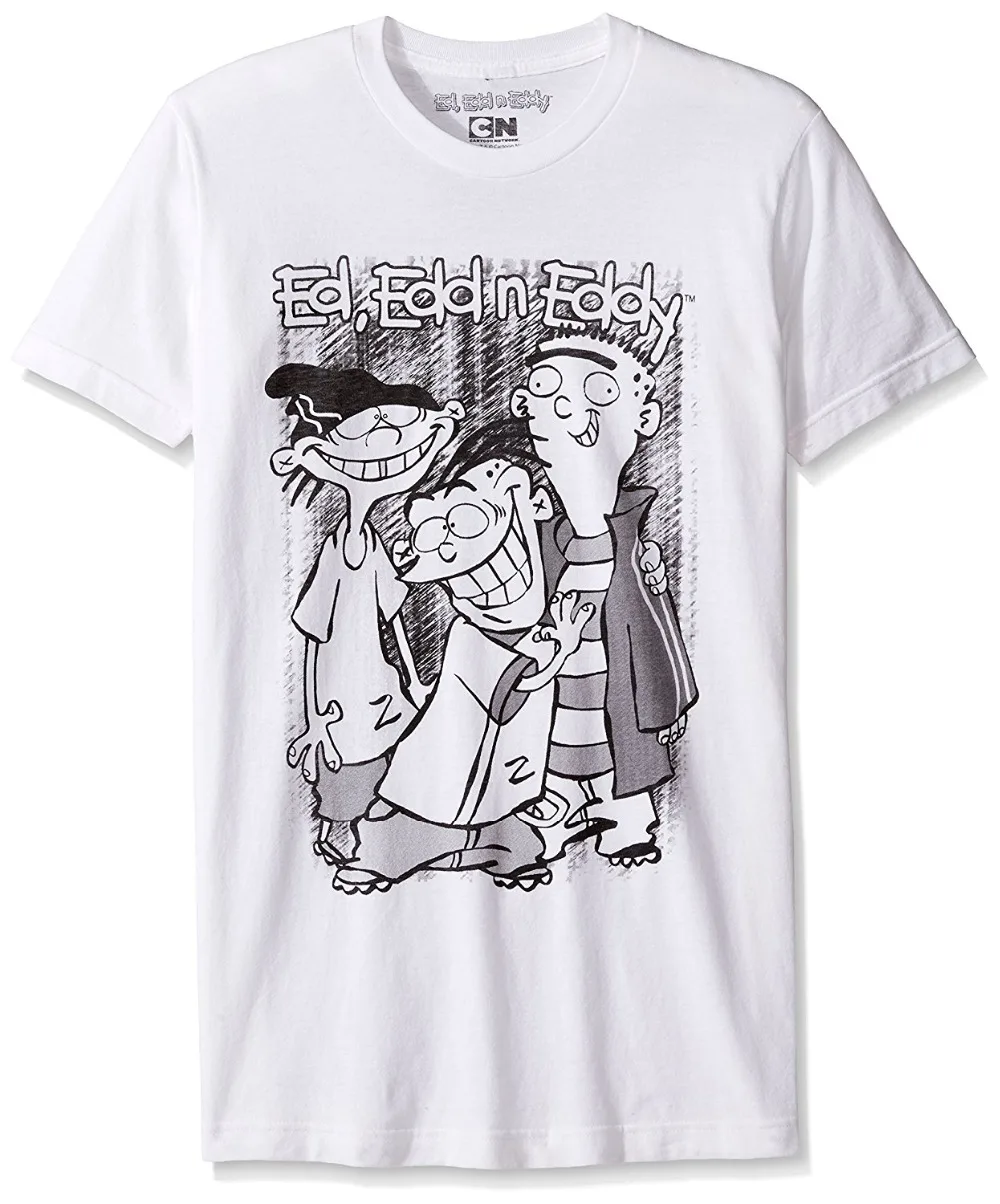 Классная забавная футболка футболки высокого качества Edd N Eddy EDS ТВ шоу