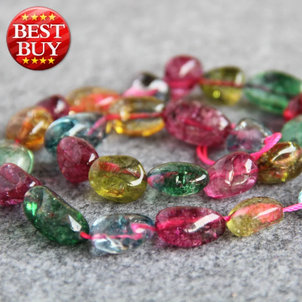 Бусины Из Натурального турмалина 12-16 мм | Украшения и аксессуары