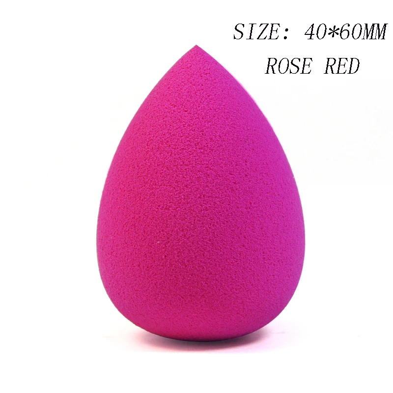 Large rose red Fulljion, основа для макияжа, губка для макияжа, косметическая пудра, крем, гладкая красота, косметическая губка для макияжа, инструменты для красоты, подарки - Handle Color: Large rose red