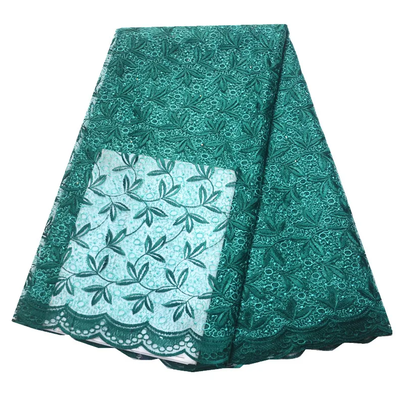 

2019 Latest Blue Color French Nigerian Laces Fabrics High Quality Tulle African Laces Fabric African French Tulle Lace Fabric