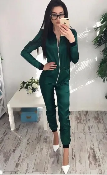 Комбинезоны Для женщин s комбинезон AliExpress 2021 новые модели взрыва с длинными