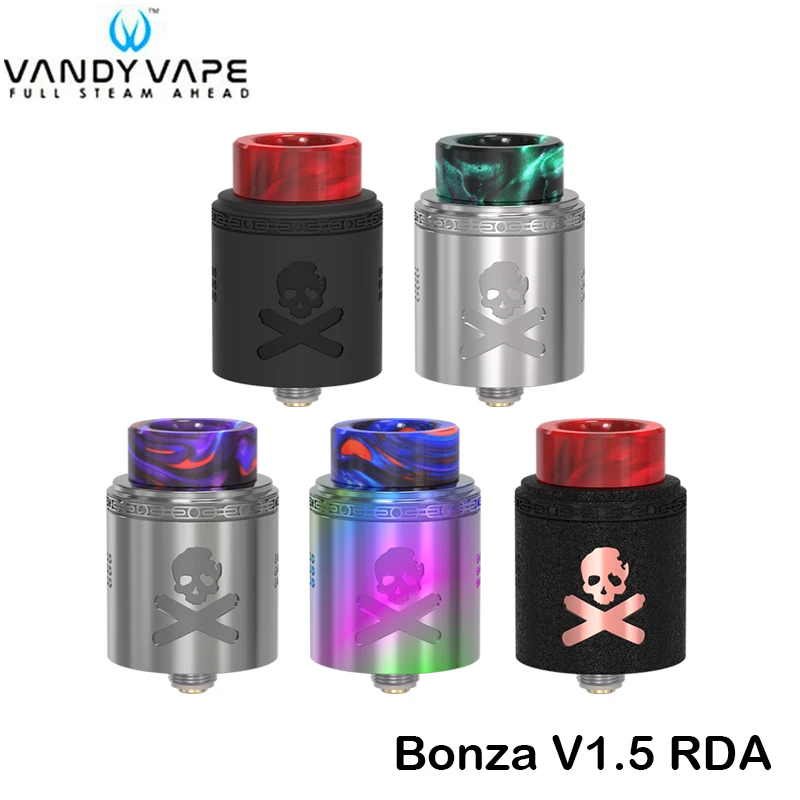 Оригинальный vandy Vape Bonza V1.5 RDA Tank 2 мл Vandyvape Rebuildable Dripping Atomizer для электронной сигареты