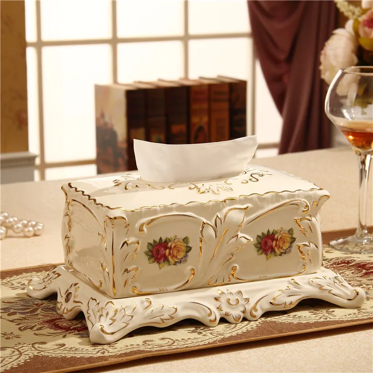 Украшение для гостиной в европейском стиле Роскошная большая коробка домашнего