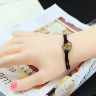 Sl 083 женский простой браслет с цветами оригинальный двойным жемчугом и