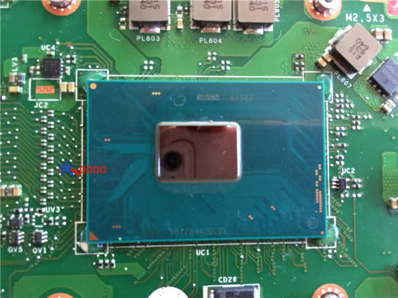 Оригинальный для ноутбука Acer Aspire VX5 591G материнская плата портативного компьютера