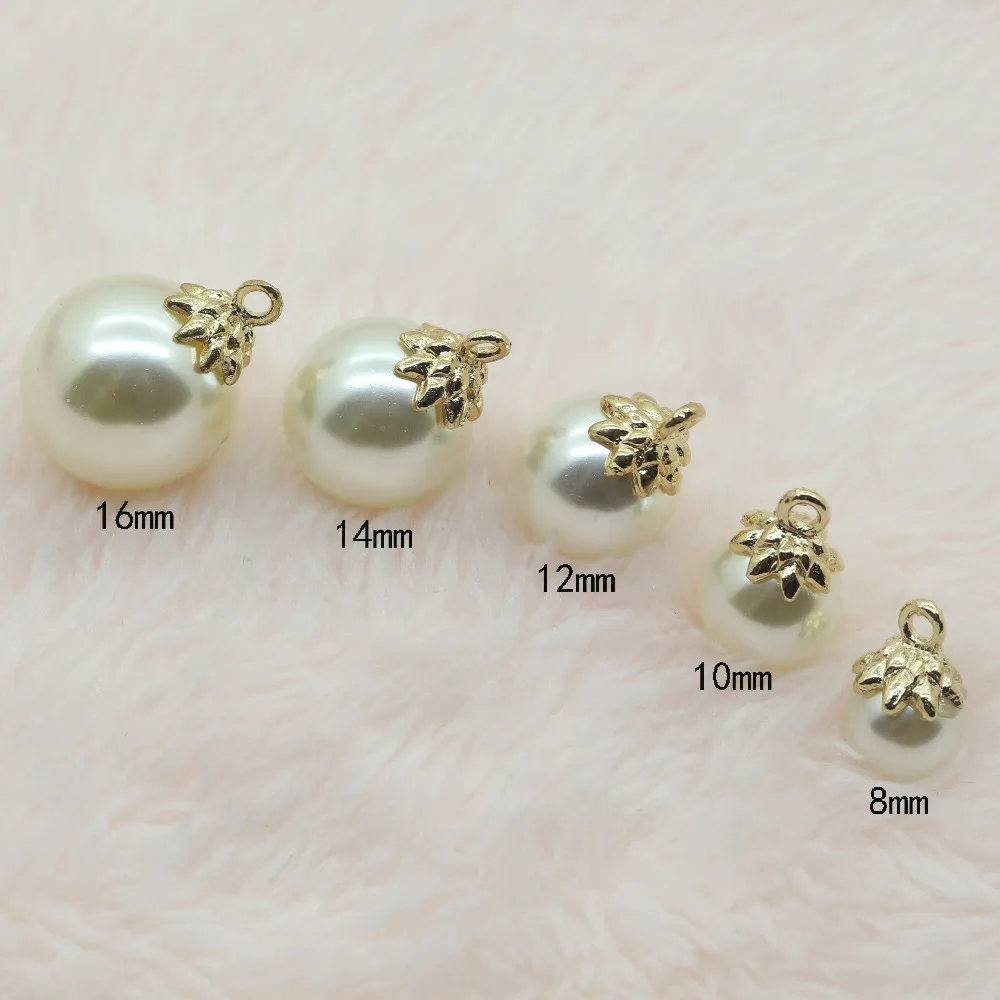 Подвеска с жемчужинами на кнопках 20 шт молнии для украшения головы свадьбы