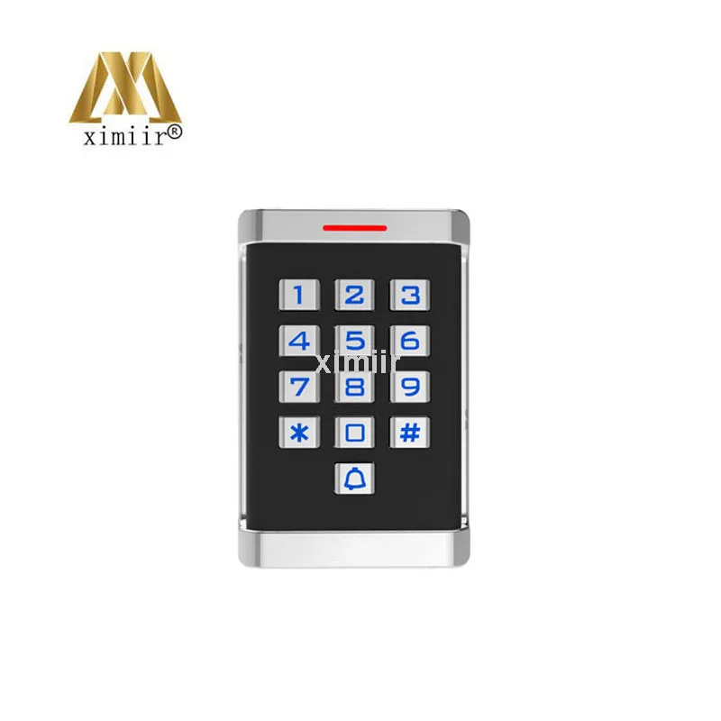 

New arrived RFID card/MF card access control IP65 waterproof metal proximity card access control with keypad weigand