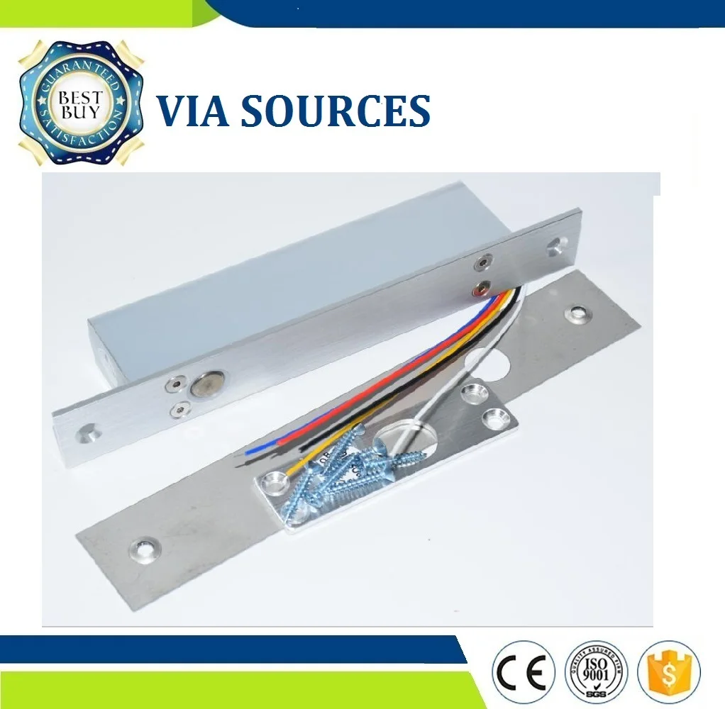 Free Shipping Gate Electric Drop Bolt Door Lock DC12V Fail Secure/Fail safe for Entry Access Control System | Безопасность и