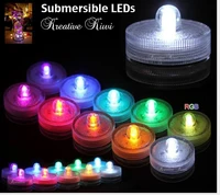 120 pcs submersible white led tea light candles battery waterproof operated wedding vase party decoration dhl free shipping
