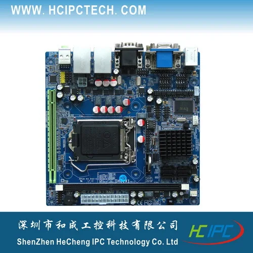HCIPC M4211-1 LGA1155 H61 Mini ITX материнская плата PCIE 16X 6COM 2gigalan SPDIF GPIO 8USB VGA + DVI 1 стол DDR3 ATX |