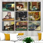 Картина для дома, Настенная картина для гостиной, холст с печатью постера г., картина с изображением американского Эдварда хоппа, 2