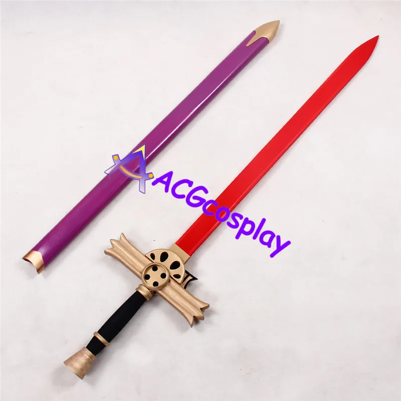 ACGcosplay Seraph of the End Mikaela Hyakuya Sword with Sheath prop Cosplay Prop PVC made | Costume Props