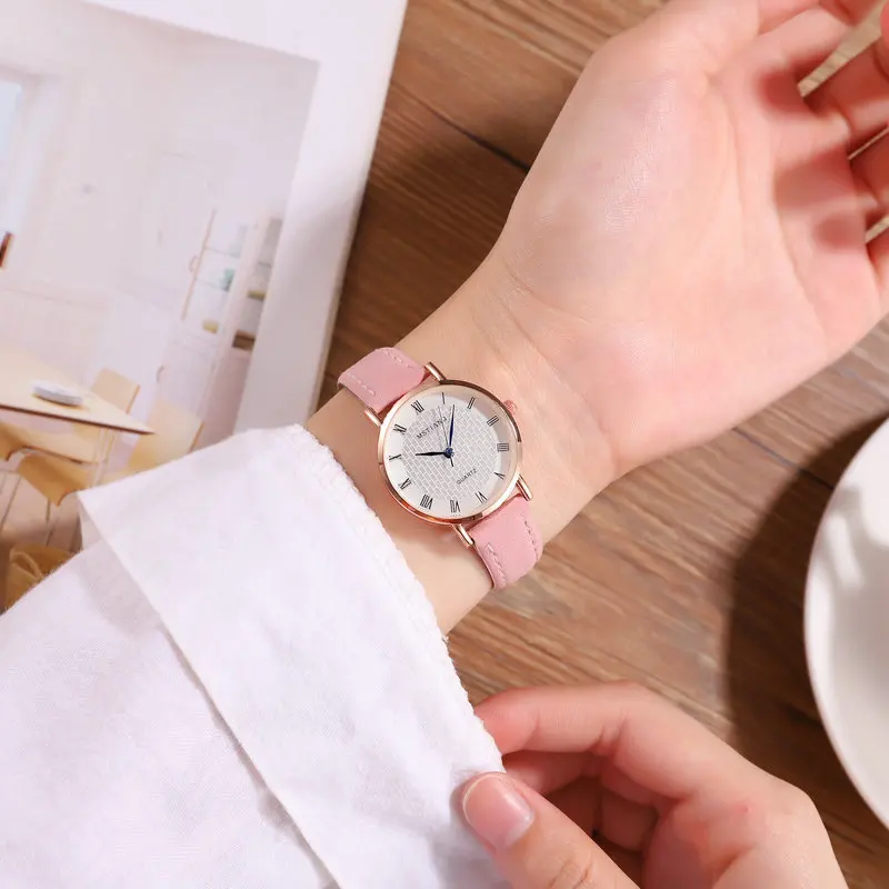 Высококачественные модные женские простые часы от топ бренда Geneva аналоговые