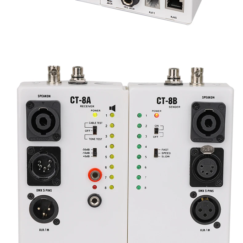 Alctron CT-8 многоцелевой тестер аудио кабеля, тест для разнесенного кабеля, если они в хорошей проводимости или нет