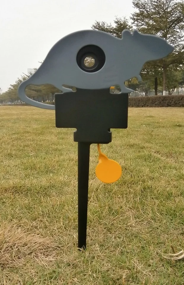 Полевая мишень для пневматического ружья 2 скрытые кольца в форме бульдога/также