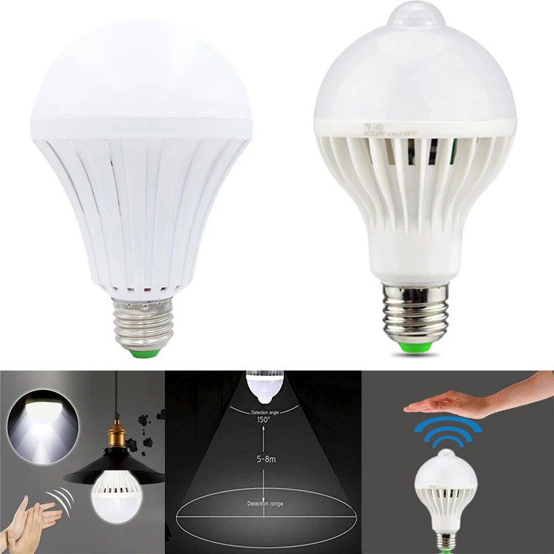 

Light-Bulb Bombillas Rechargeable-Battery Magical Led Emergency 9W E27 7W 12W Outdoor