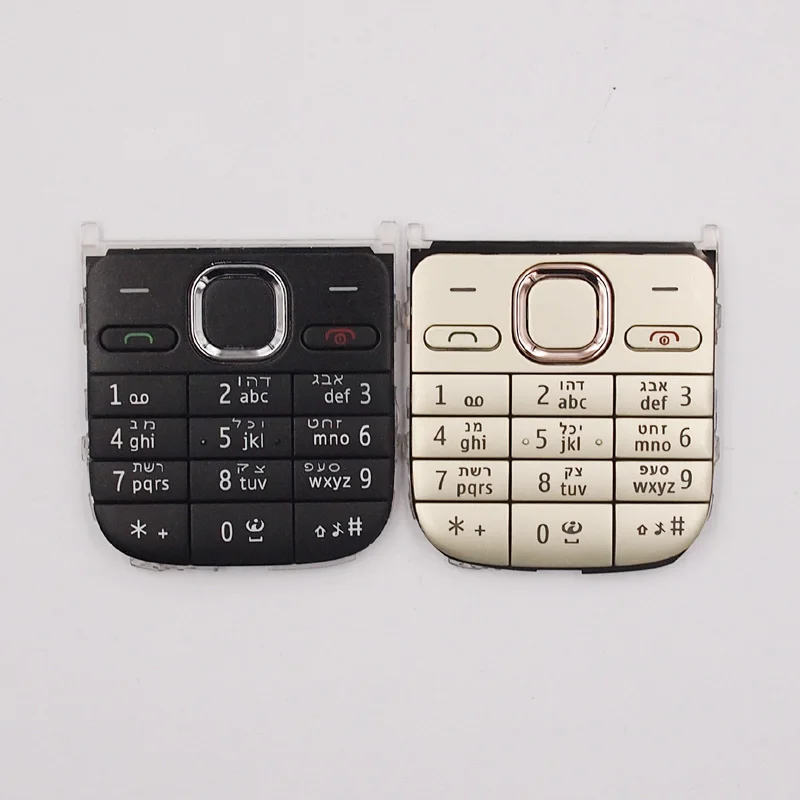 BaanSam иврит кнопки клавиатуры для Nokia C2-01 запасные части