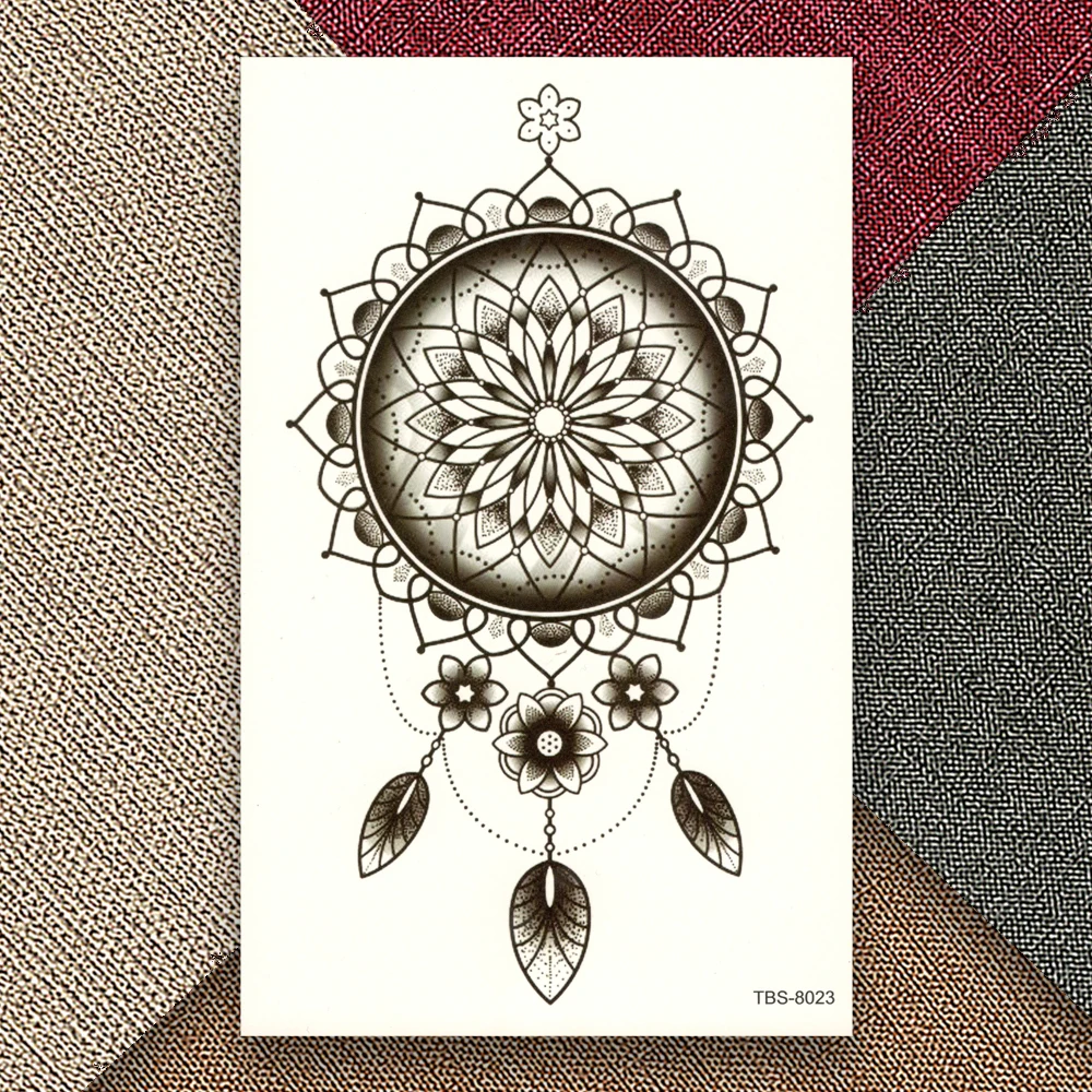 Временные фальшивые татуировки Водонепроницаемый переводятся с помощью воды