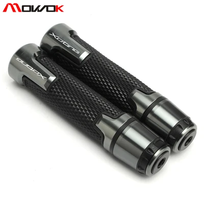 Titanium С логотипом Xciting мотоцикл Ручка заканчивается ручки для KYMCO XCITING 250 300 350 400 400 s 500 - Цвет: Titanium