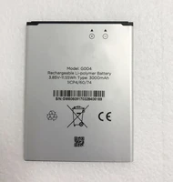 new original 3 85v 11 55wh g004 3000mah rechargeable li polymer battery for general mobile g004 cell phone 1icp46074