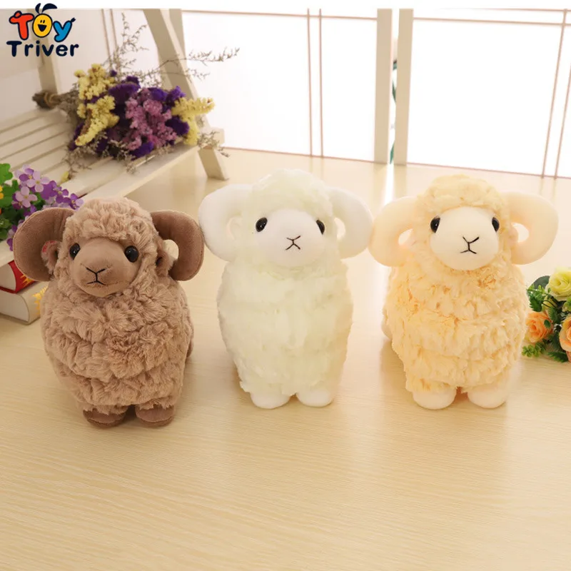 

Kawaii Sheep Lamb Goat Plush Toys Triver Stuffed Animals Doll Toys Baby Kids Children Boys Girls Birthday Gift Home Decor Crafts