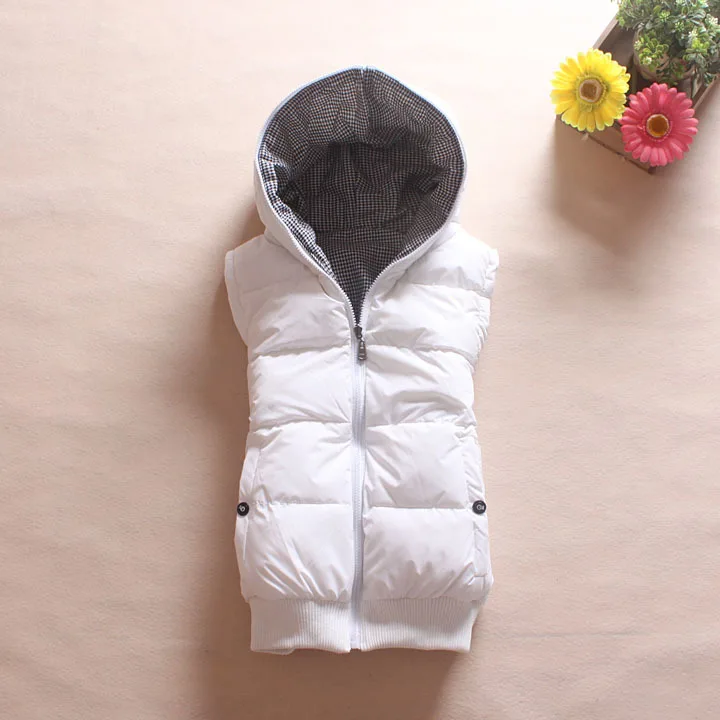Женский двухсторонний жилет с капюшоном размеры XXXL 5XL|vest jacket|vest weightdesign |