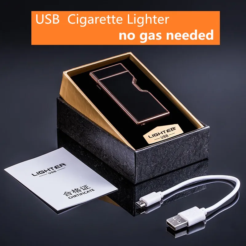 Импульсная дуговая зажигалка USB перезаряжаемая креативный дизайн электрическая