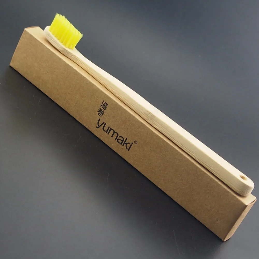 Бамбуковая зубная щетка DR.PERFECT 2 шт./лот натуральная мягкая из бамбукового угля