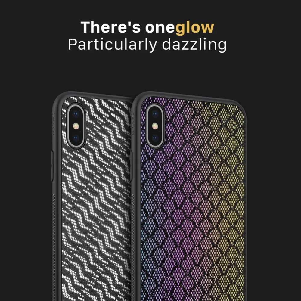 Для iPhone X XR XS MAX Nilkin задняя крышка Роскошный тонкий против царапин Мягкий край ткань чехол для телефона противоударный защитный чехол