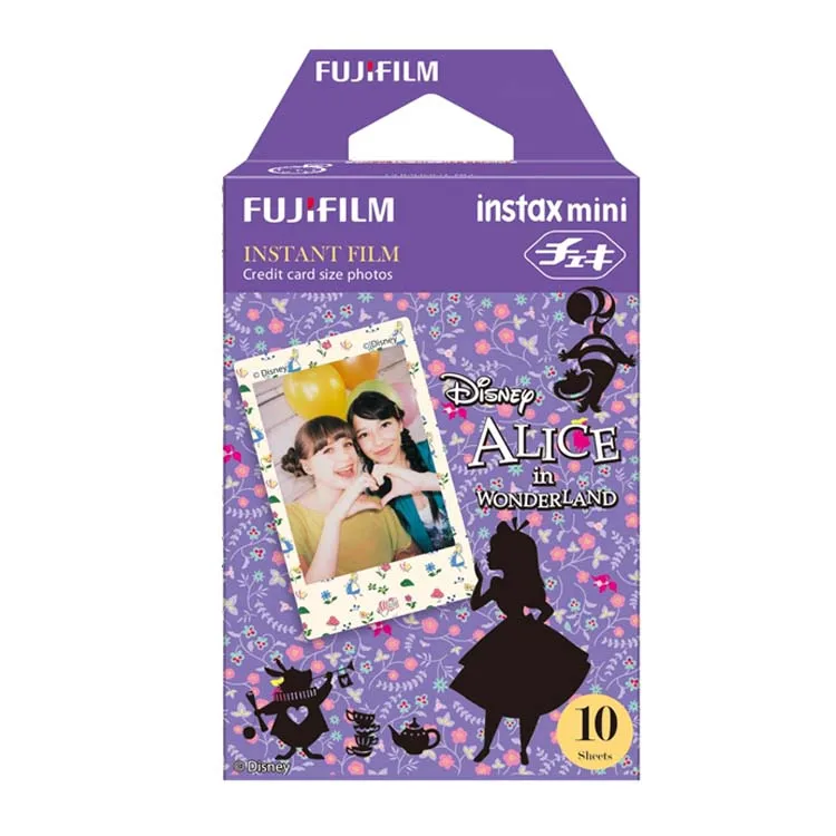 Alice in Wonderland Фотокамера Fujifilm Instax Mini 8 Mini 9-фотокамера Fuji Instant Photo 10 листов Exposures Papers-дополнительная фоторамка - Цвет: Alice in Wonderland