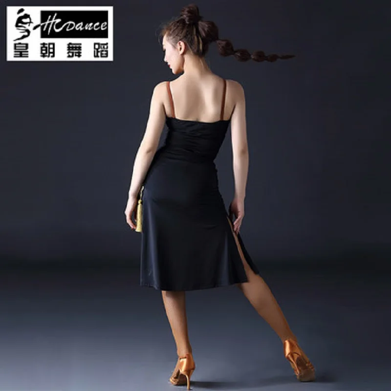 2018 HCDance/ Dynasty Art Dance Latin dance clothing female adult skirt dress clothes. A429 | Тематическая одежда и
