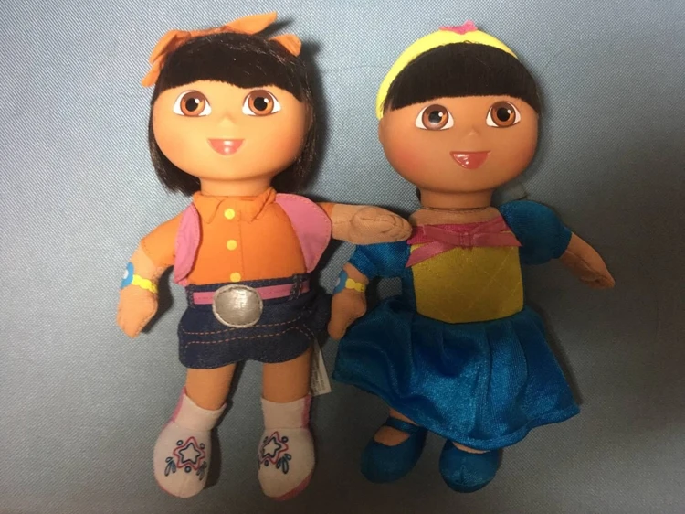 Оригинальные Плюшевые игрушки Dora the Explorer, мягкие плюшевые игрушки Dora, настоящая любовь, приключения Доры, куклы, ТВ и фильмы, Игровая кукла