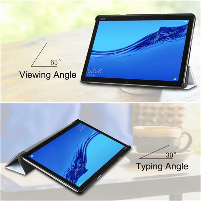 Новое поступление тонкий чехол для планшета huawei MediaPad M5 Lite 10 Чехол-подставка для M5 Lite 10 Tablet 10,1 BAH2-L09/W19 DL-AL09