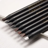 white eyebrow pencil cosmetic pen brush for eyeshadow natural long lasting tattoo tint waterproof eye brow makeup set beauty