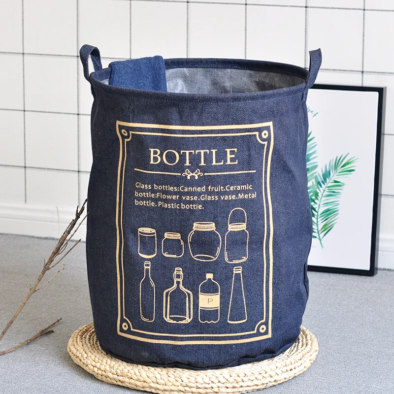 Складная Водонепроницаемая корзина для белья хранения одежды украшение дома