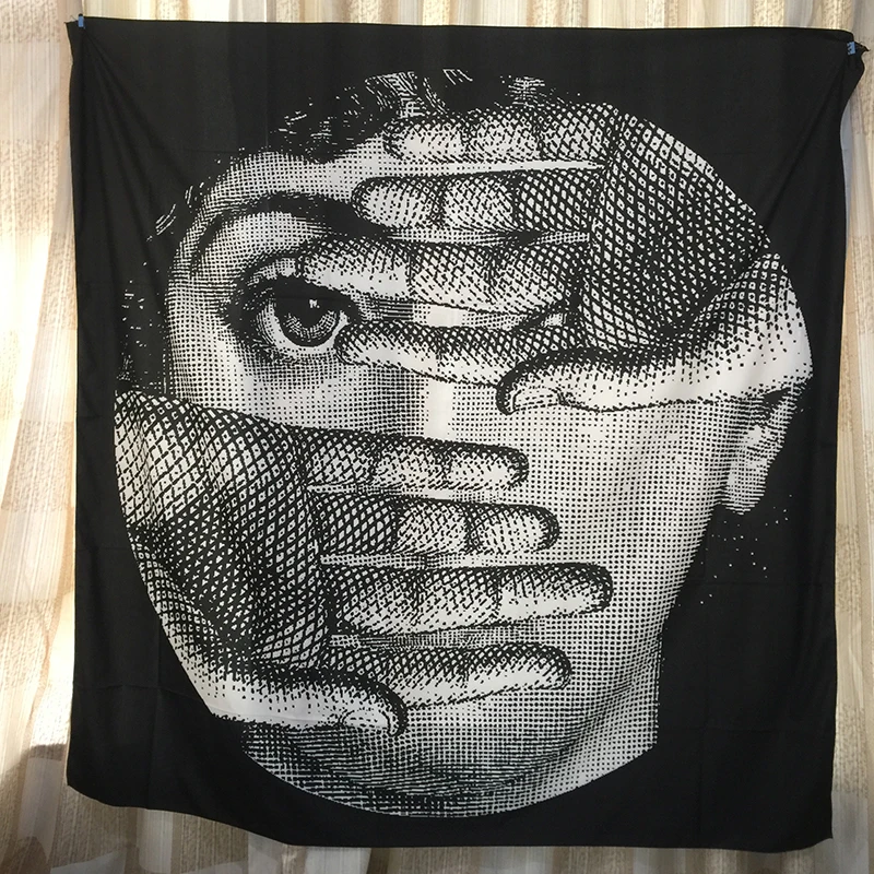 Fornasetti стиль гобелен Lina Cavalieri настенный тканевый бар Гостиная декоративная