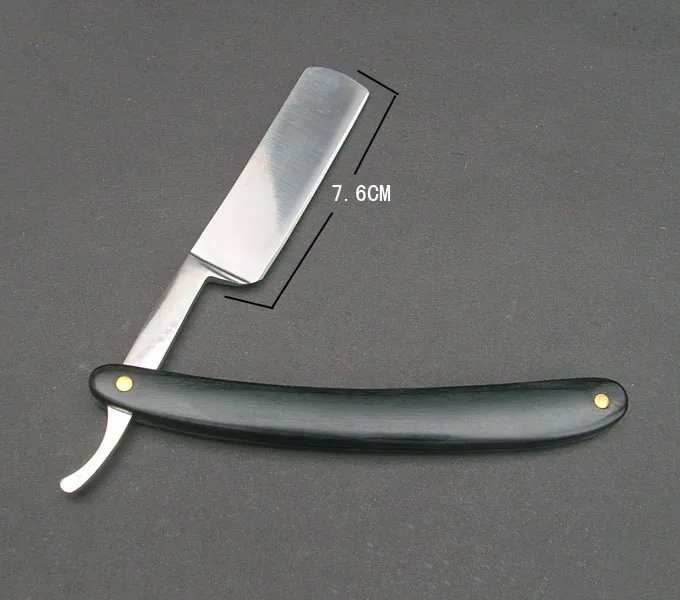 Япония Нержавеющая сталь Straight Edge Парикмахерская Бритвы Для мужчин складной