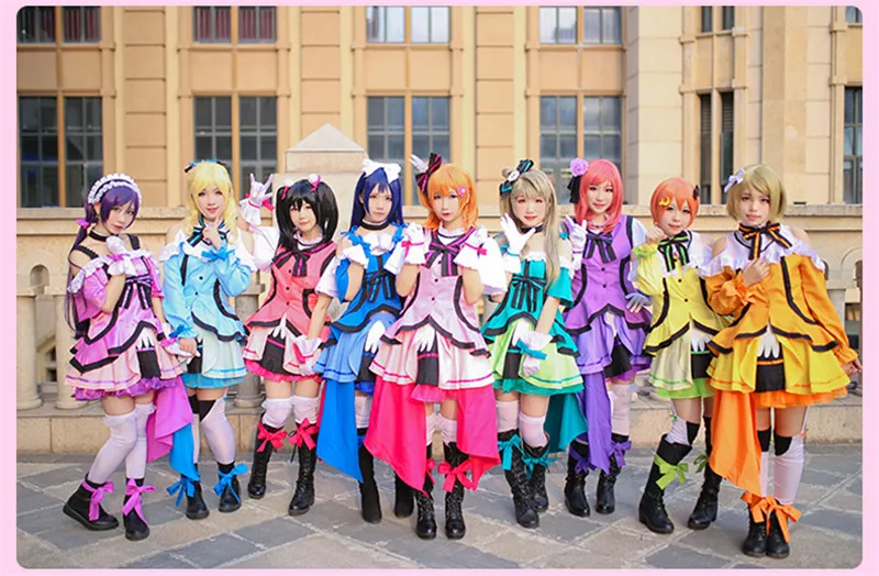 

Love Live! Sunshine!! Aqours Mijuku Dreamer ED All Members Kimono Uniforms Cosplay Costume Free Shipping