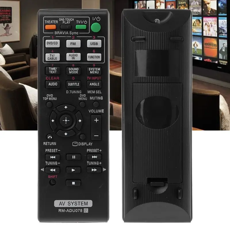 Пульт дистанционного управления Управление RM-ADU078 AV Системы для sony DAV-TZ710 HBD-DZ170 HBD-DZ171 HBD-DZ175 заменить телевидения Замена