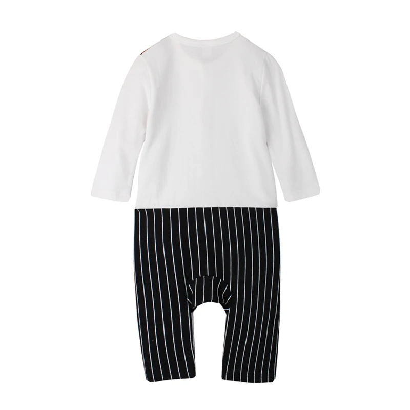 Новорожденных Для маленьких мальчиков Комбинезоны для малышек 100% хлопок