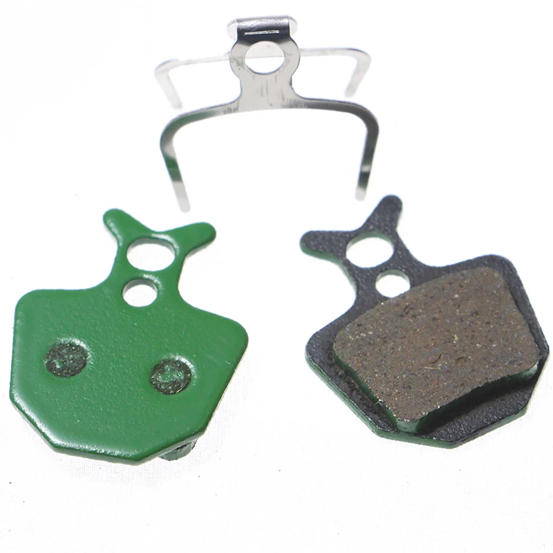 Зеленые полуметаллические велосипедные дисковые Тормозные колодки для формулы