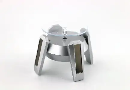 Поворотный стол на солнечной батарее поворотный дисплей светодиодная подставка