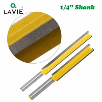 la vie router bit 14 shank extension long straight trimming knife cnc bit milling cutters for wood edge cutting mc01002