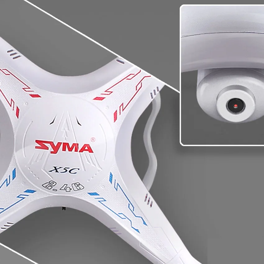 Syma X5C 2 4G 4CH 6 осевой оригинальный Квадрокоптер RC вертолет Дрон с камерой 2MP HD FPV