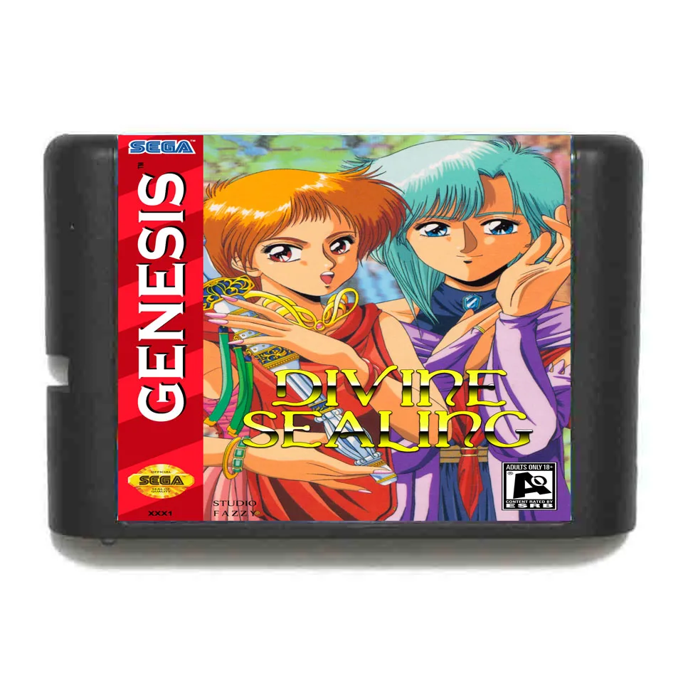 Карточка для SEGA Mega Drive от Genesis 16 бит|sega md game card|divine sealingsega games |