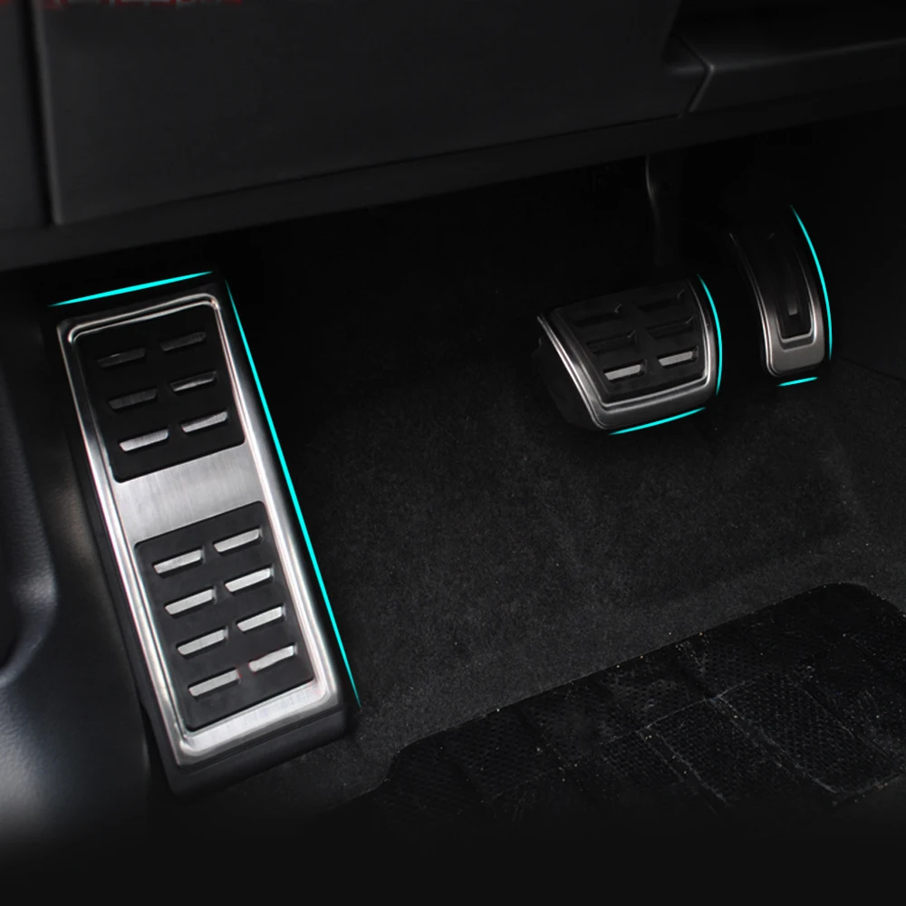 Крышка для педали автомобиля подставка ног крышка тормоза акселератора Octavia A7 Rapid
