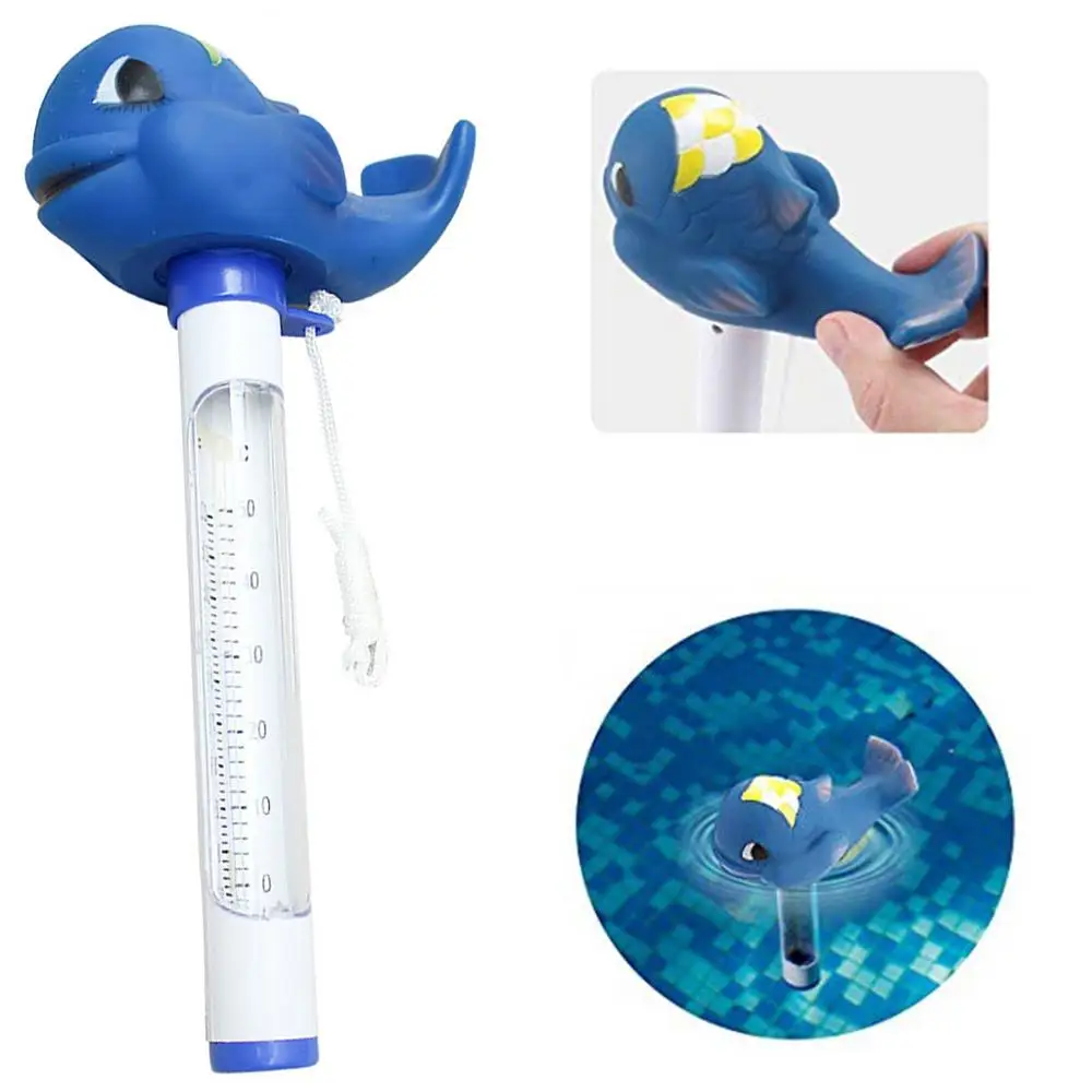 Милый животное плавающий термометр для бассейна открытый/закрытый спа