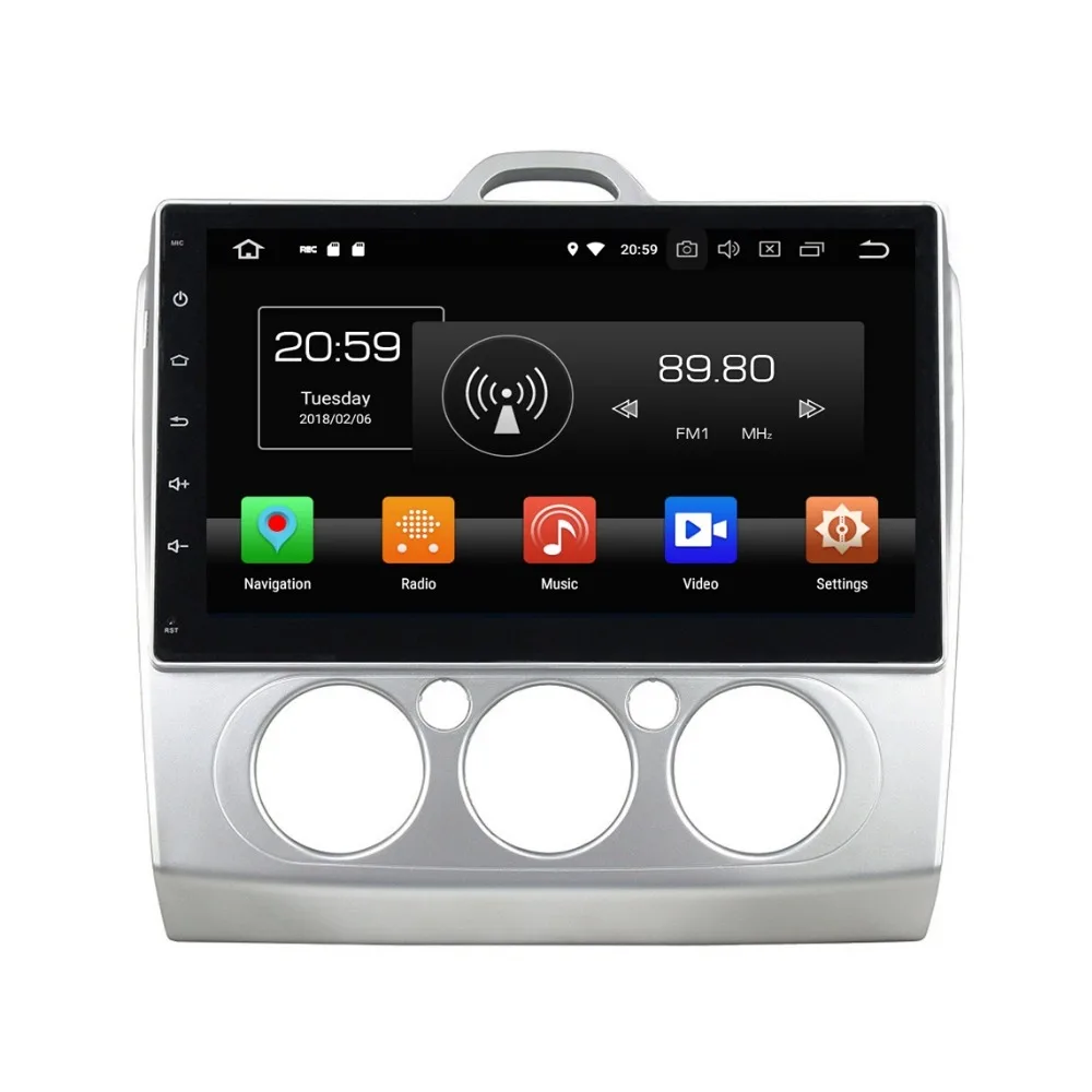 Android 8 0 Octa Core 10 1 "автомобиль DVD gps головное устройство для Ford Focus 2007 2008 2009 2010 2011 4 Гб